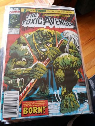 Toxic Avenger 1 (marvel) Vf/nm Movie Coming Peter Dinklage Rare Comic Book