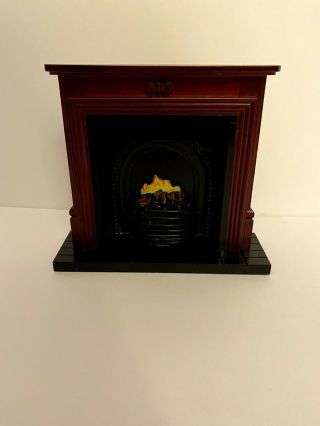 Dollhouse Miniature 1:6 Scale Fireplace Playscale Barbie Scale