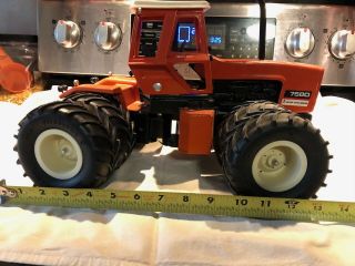 Rare One Of A Kind Allis Chalmers 7580 1/16 Scale Diecast Model Tractor