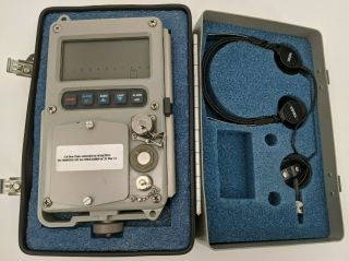 Radiacmeter Radiac Set An / Pdq - 1 Navy Geiger Counter Rare Im - 265/pdq