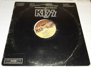 Kiss 1978 Rare Promo Lp Vinyl “assembled For Radio” Best Of Solo Albums