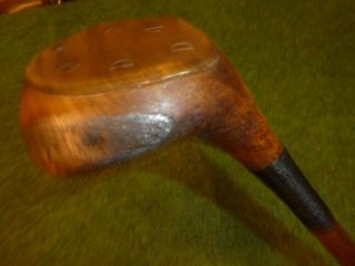 Vintage Hickory St Andrews brassie SW D4 old golf antique memorabilia 3