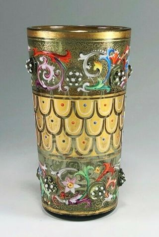 Rare Theresienthal Fishscale And Acanthus Leaf Decorated Vase