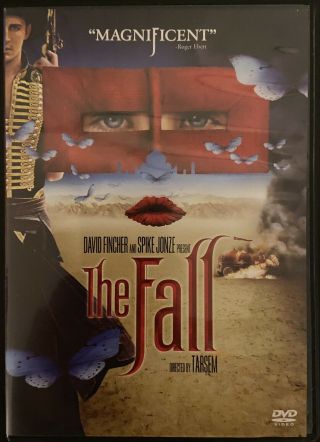 The Fall Dvd (2006) Rare/oop Tarsem Singh/david Fincher/spike Jonze