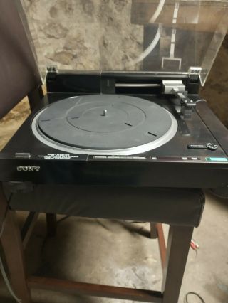 Sony Ps - X800 Turntable.  Rare And Sought After