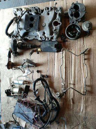 Rare Olds 400 350 307 Factory Oem Fuel Injection System Complete Rare Piece.