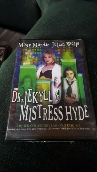 Dr.  Jekyll & Mistress Hyde Dvd 2 - Disc Numbered Edition Misty Mundae Rare Oop