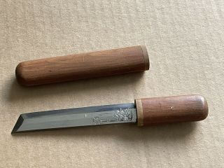 Rare Antique Japanese Knife Engraved,  Tanto,  Sword,  Signed,  Old Blade