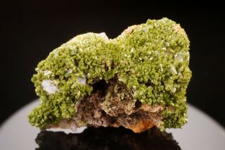 RARE LOCALE Pyromorphite Crystal Cluster KAMIOKA MINE,  JAPAN - Ex.  Lemanski 3