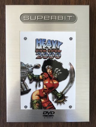 Heavy Metal 2000 (2002 Superbit) Dvd W/ Slipcover Oop Rare