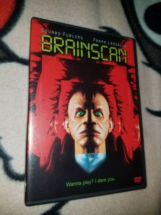 Brainscan (dvd,  2003) Rare,  Oop Edward Furlong (1994) Horror