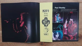 Kiss On Tour 1976 - Rare Tour Programme - In Near 4