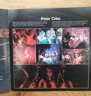Kiss On Tour 1976 - Rare Tour Programme - In Near 6