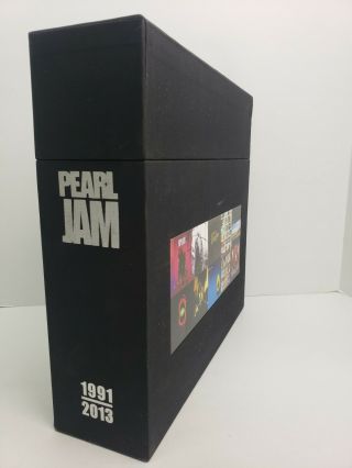 Pearl Jam 1991 - 2013 10 Lp Vinyl Box Set 279/500 Fan Club Exclusive W/coa Rare