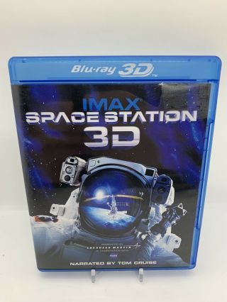 Space Station Blu Ray 3d Imax Tom Cruise Nasa Rare Oop
