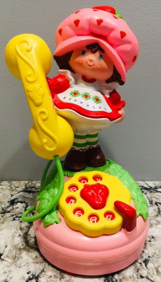 Kenner Vintage Strawberry Shortcake Play Phone 1984