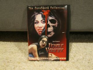 Female Vampire (dvd 2000) Jess Franco.  Lina Romay,  Erotikill Rare Oop Horror