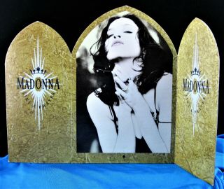 Madonna Like A Prayer Promo Altar Display Starburst Sire 1989 Rare