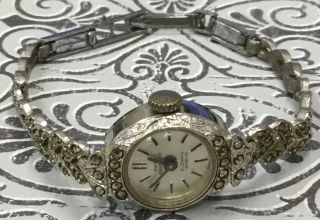 Elegant Rare SWISS EMPRESS 21 JEWEL INCABLOC Ladies Wrist Watch BC280 2