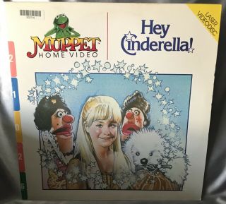 Muppet Home Video Hey Cinderella Jim Henson Laserdisc Rare