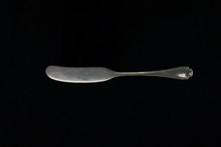 Tiffany & Co Flemish Sterling Silver Flat Butter Spreader - No Mono