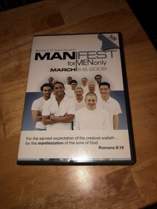 Bishop T.  D.  Jakes Presents Manifest For Men Only (2008) Oop Rare