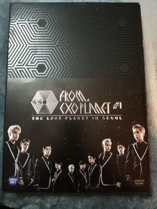 Exo Rare And Vhtf Exoplanet 1 The Lost Planet In Seoul 3 Dvd Set (all Regions)