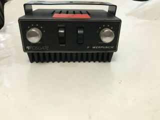 Old School Beyond Rare Rockford Fosgate First Edition,  First Audio Amplifier Amp