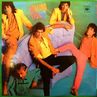 Rolling Stones - Dirty Work - Vinyl Lp - Rare India Epic Press - 1986 Org - Nm