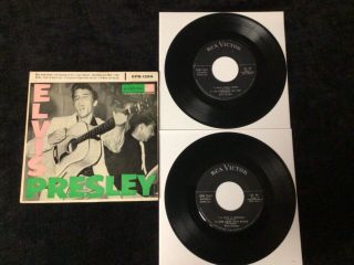 Elvis Presley Epb - 1254 Double Ep Mega Rare No Dog Labels Could Be 1 Of 1 Wow