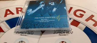 Pink Floyd Zurich 1972 Recorder 1 2 Pro - Cdr Cd Import Live Promo Remaster Rare