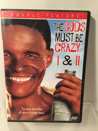 The Gods Must Be Crazy 1 And 2 Dvd 2004 (2 - Disc Set) Oirg Rare 2 Films