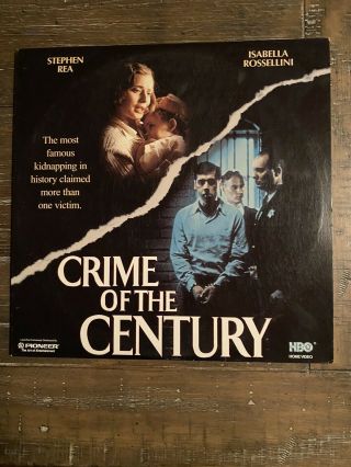 Crime Of The Century (1996) Extremely Rare Hbo Laserdisc Starring Stephen Rea