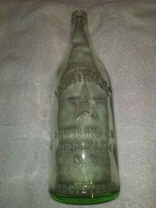 Rare Vintage Montrose Bottling Co Brooklyn Ny