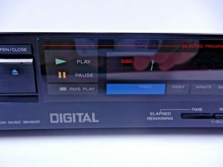 Vintage Sony CDP - 25 Japan Cd Player No Remote Only Rare Linear Skate 2