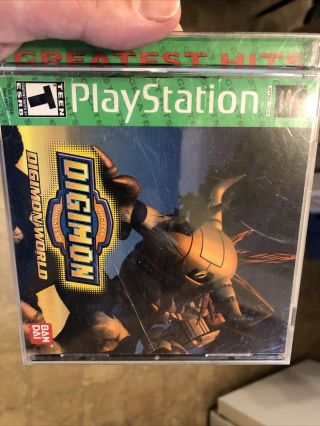 Digimon World (sony Playstation 1 Ps1) Cib Complete Rare