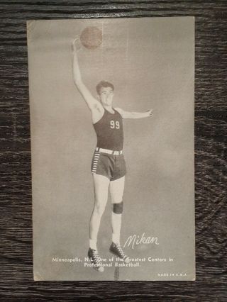 1948 Exhibits Basketball George Mikan Rookie Rc Rare 2