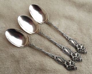 Lily By Watson Mechanics 5 3/8 " Sterling Coffee Spoon (s) 1 Of 6 Avail No Mono