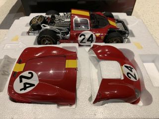 Gmp 1/18 Ferrari 330 P4 Berlinetta 24 3rd Place Le Mans 1967 - Rare