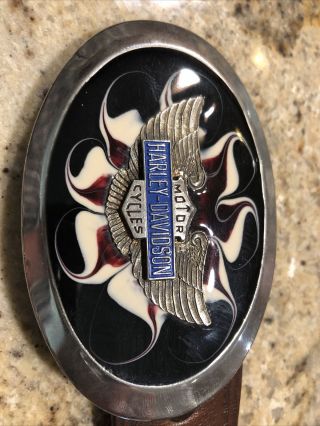 Harley Davidson Belt Buckle Rare And A Hard One To Find $39.  00