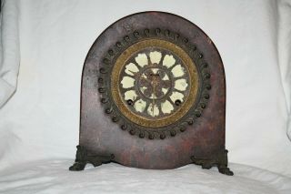 Antique Ingraham Marbleite No 12 Mantle Clock Possible Restore