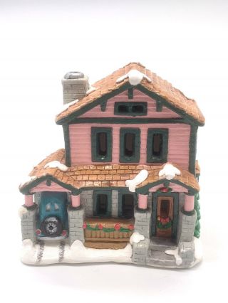 Vintage Rare California Creations " Craftsman House " Se146 Hand Painted