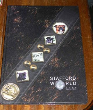 Rare The Staffordshire Bull Terrier Dog Book " The Stafford World 2000 " Ltd Ed