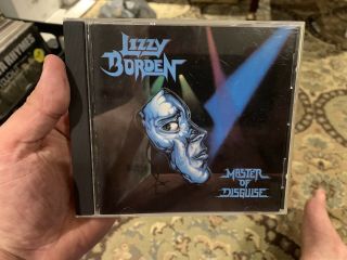 Lizzy Borden - Master Of Disguise Cd/reissue/1994/metal Blade/rare/very Good,