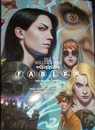 Fables The Deluxe Edition Book 15 Bill Willingham Rare 2017 Comic Graphic Novel