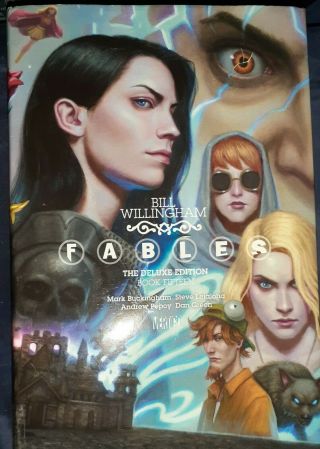 FABLES The Deluxe Edition Book 15 Bill Willingham RARE 2017 comic graphic novel 2