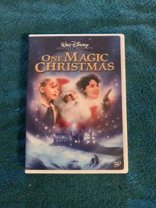 One Magic Christmas Disney (dvd,  2004) Rare Oop Holiday Movie