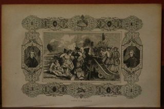 Revolutionary War Siege Of Ninety - Six Antique 1840 