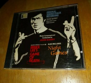 Game Of Death / Night Games - John Barry - Soundtrack Cd Rare