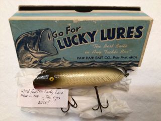 Antique/vintage Lucky Lure (paw Paw),